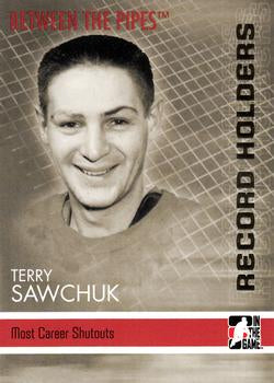 #144 Terry Sawchuk - Detroit Red Wings - 2006-07 In The Game Between The Pipes Hockey