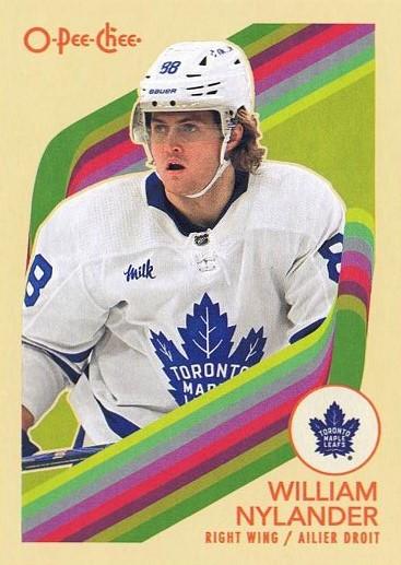 #144 William Nylander - Toronto Maple Leafs - 2023-24 O-Pee-Chee - Retro Hockey