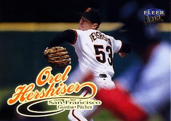 #144 Orel Hershiser - San Francisco Giants - 1999 Ultra Baseball