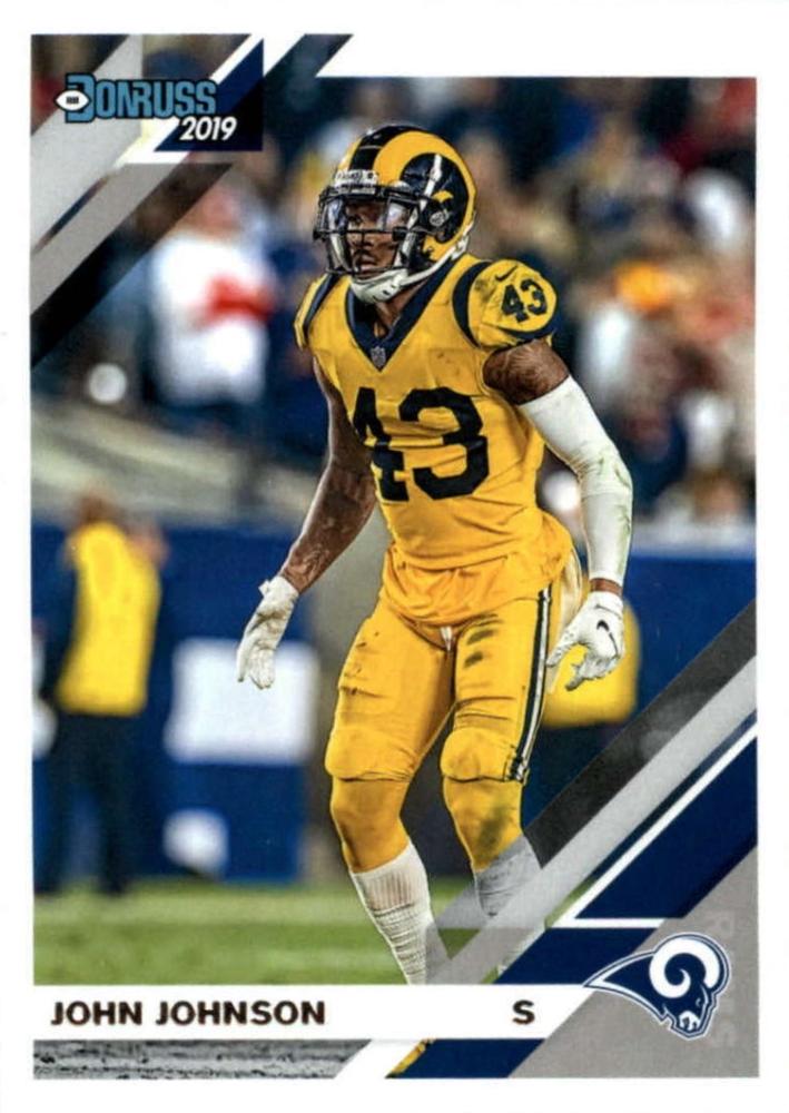 #144 John Johnson - Los Angeles Rams - 2019 Donruss Football