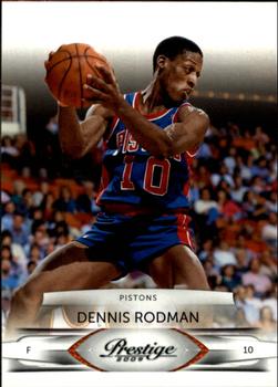 #144 Dennis Rodman - Detroit Pistons - 2009-10 Panini Prestige Basketball