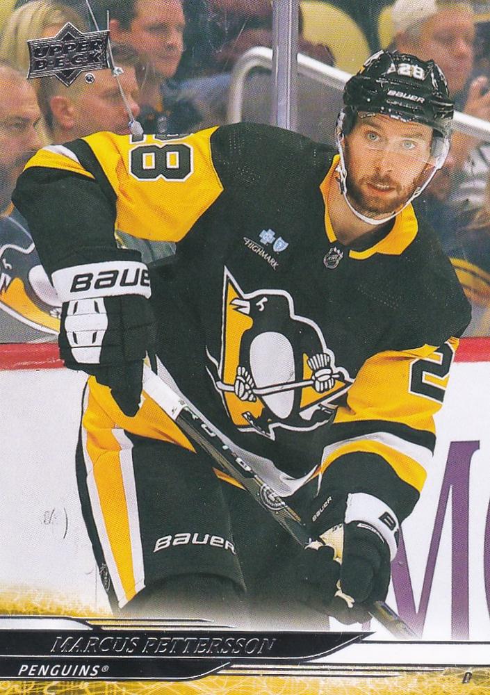 #144 Marcus Pettersson - Pittsburgh Penguins - 2024-25 Upper Deck Hockey