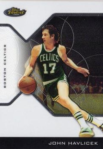 #144 John Havlicek - Boston Celtics - 2004-05 Finest Basketball