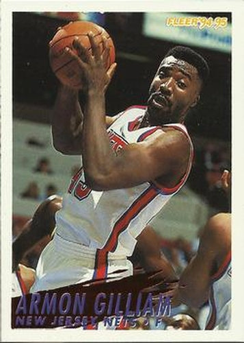 #144 Armon Gilliam - New Jersey Nets - 1994-95 Fleer Basketball