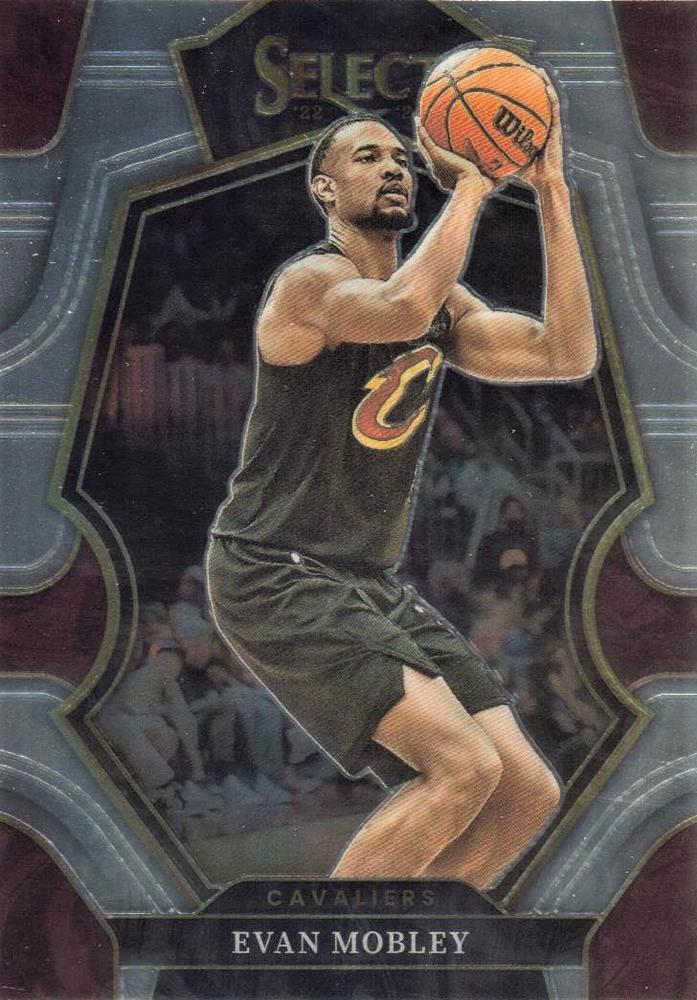 #144 Evan Mobley - Cleveland Cavaliers - 2022-23 Panini Select Basketball