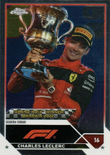 #144 Charles Leclerc - Scuderia Ferrari - 2023 Topps Chrome Formula 1 Racing