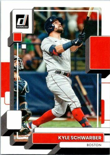 #144 Kyle Schwarber - Boston Red Sox - 2022 Donruss Baseball