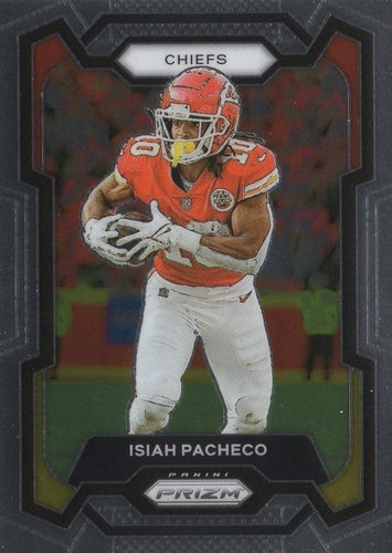 #144 Isiah Pacheco - Kansas City Chiefs - 2023 Panini Prizm Football
