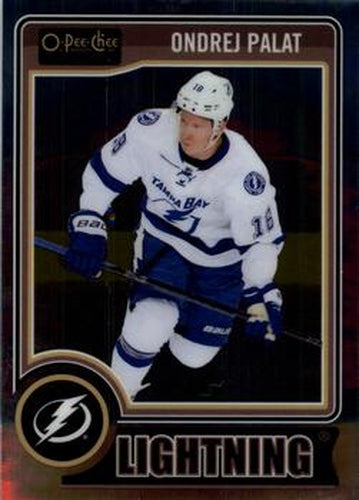 #144 Ondrej Palat - Tampa Bay Lightning - 2014-15 O-Pee-Chee Platinum Hockey