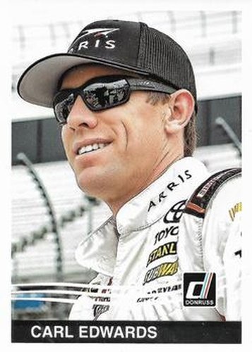 #144 Carl Edwards - Joe Gibbs Racing - 2017 Donruss Racing