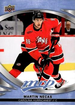 #144 Martin Necas - Carolina Hurricanes - 2023-24 Upper Deck MVP - Ice Battles Hockey