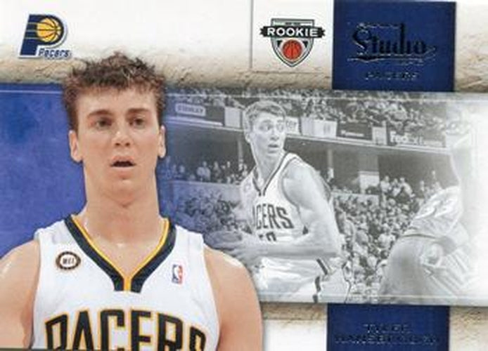#144 Tyler Hansbrough - Indiana Pacers - 2009-10 Panini Studio Basketball