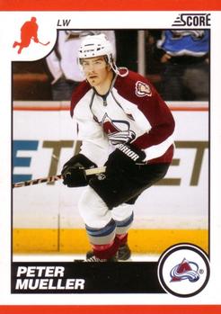 #144 Peter Mueller - Colorado Avalanche - 2010-11 Score Hockey