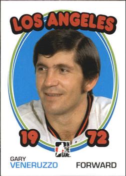 #144 Gary Veneruzzo - Los Angeles Sharks - 2009-10 In The Game 1972 The Year In Hockey