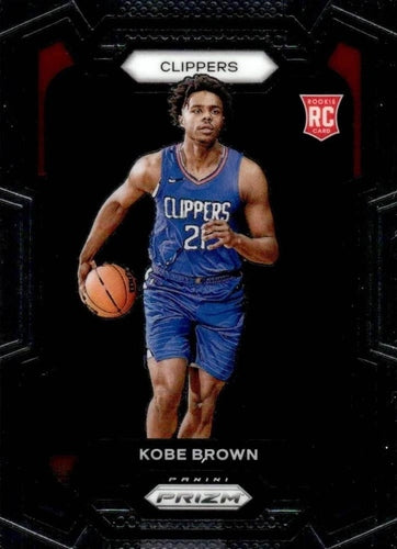 #144 Kobe Brown - Los Angeles Clippers - 2023-24 Panini Prizm Basketball