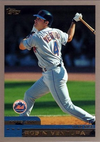 #144 Robin Ventura - New York Mets - 2000 Topps Baseball