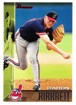 #144 Daron Kirkreit - Cleveland Indians - 1995 Bowman Baseball