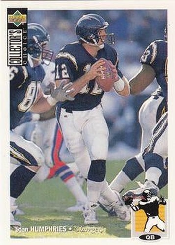 #144 Stan Humphries - San Diego Chargers - 1994 Collector's Choice Football