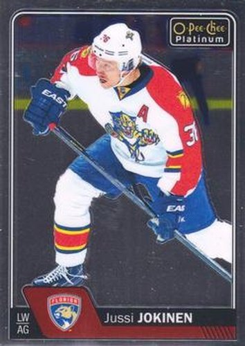 #144 Jussi Jokinen - Florida Panthers - 2016-17 O-Pee-Chee Platinum Hockey
