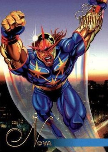 #144 Nova - 1995 Flair Marvel Annual