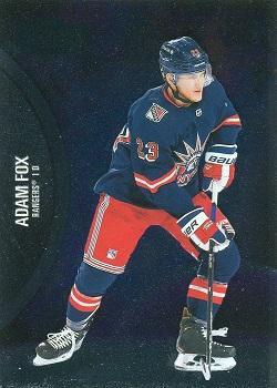 #144 Adam Fox - New York Rangers - 2021-22 Skybox Metal Universe Hockey