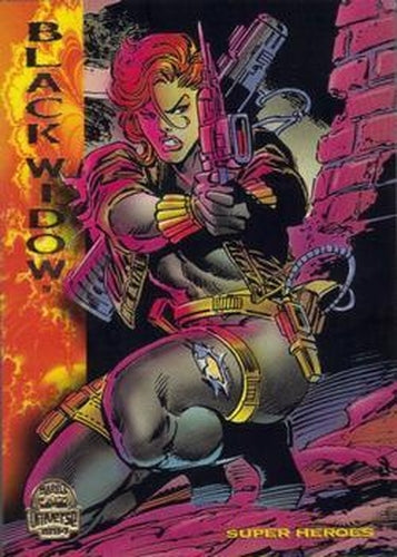 #144 Black Widow - 1994 Fleer Marvel Universe