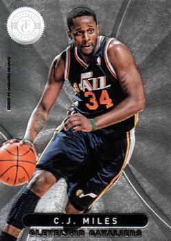 #144 C.J. Miles - Utah Jazz - 2012-13 Panini Totally Certified Basketball