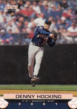 #144 Denny Hocking - Minnesota Twins - 2001 Stadium Club Baseball