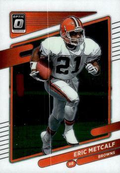 #144 Eric Metcalf - Cleveland Browns - 2021 Donruss Optic Football