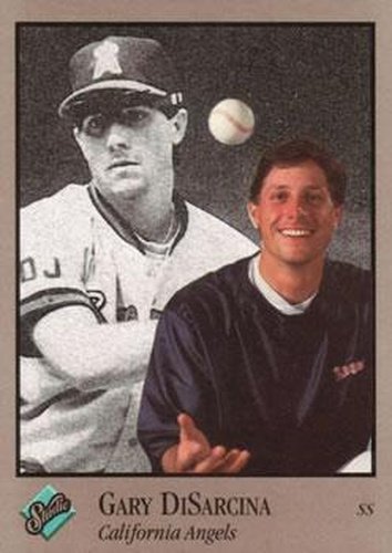 #144 Gary DiSarcina - California Angels - 1992 Studio Baseball