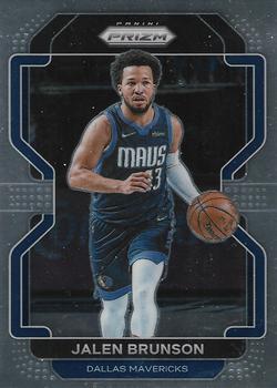 #144 Jalen Brunson - Dallas Mavericks - 2021-22 Panini Prizm Basketball