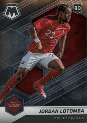 #144 Jordan Lotomba - Switzerland - 2021-22 Panini Mosaic Road to FIFA World Cup Soccer
