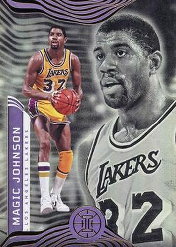 #144 Magic Johnson - Los Angeles Lakers - 2021-22 Panini Illusions Basketball