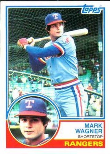 #144 Mark Wagner - Texas Rangers - 1983 Topps Baseball