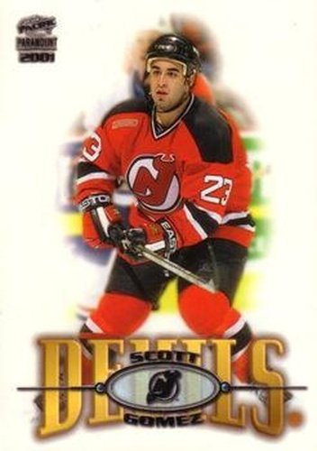 #144 Scott Gomez - New Jersey Devils - 2000-01 Pacific Paramount Hockey