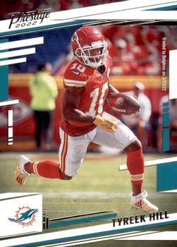 #144 Tyreek Hill - Miami Dolphins - 2022 Panini Prestige Football