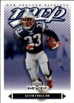 #144 Kevin Faulk - New England Patriots - 2003 Upper Deck MVP Football
