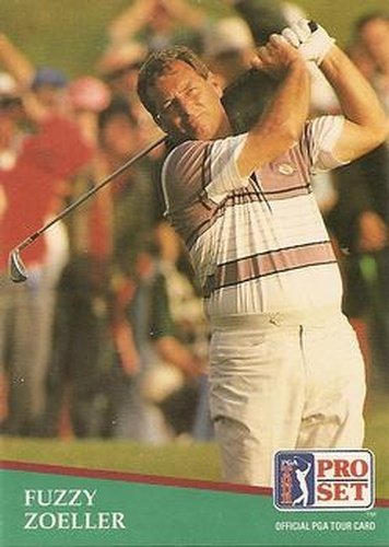 #144 Fuzzy Zoeller - 1991 Pro Set PGA Tour Golf
