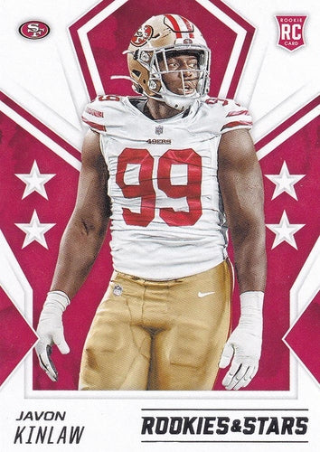 #144 Javon Kinlaw - San Francisco 49ers - 2020 Panini Rookies & Stars Football