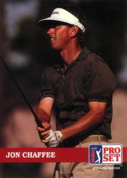 #144 Jon Chaffee - 1992 Pro Set PGA Tour Golf