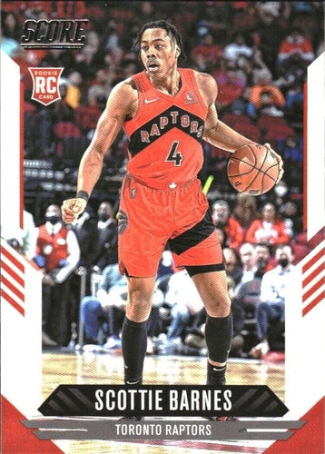 #144 Scottie Barnes - Toronto Raptors - 2021-22 Panini Chronicles Basketball