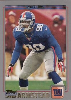 #144 Jessie Armstead - New York Giants - 2001 Topps Football