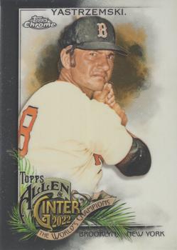 #144 Carl Yastrzemski - Boston Red Sox - 2022 Topps Allen & Ginter Chrome Baseball
