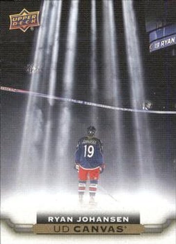 #C144 Ryan Johansen - Columbus Blue Jackets - 2015-16 Upper Deck - UD Canvas Hockey