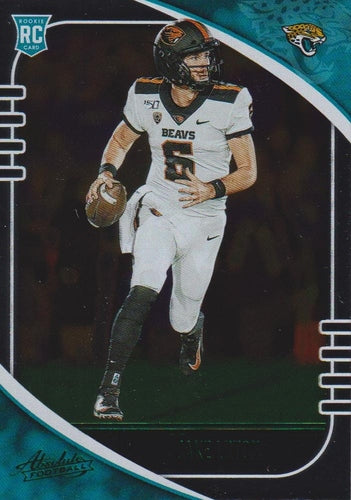 #144 Jake Luton - Jacksonville Jaguars - 2020 Panini Absolute - Green Football