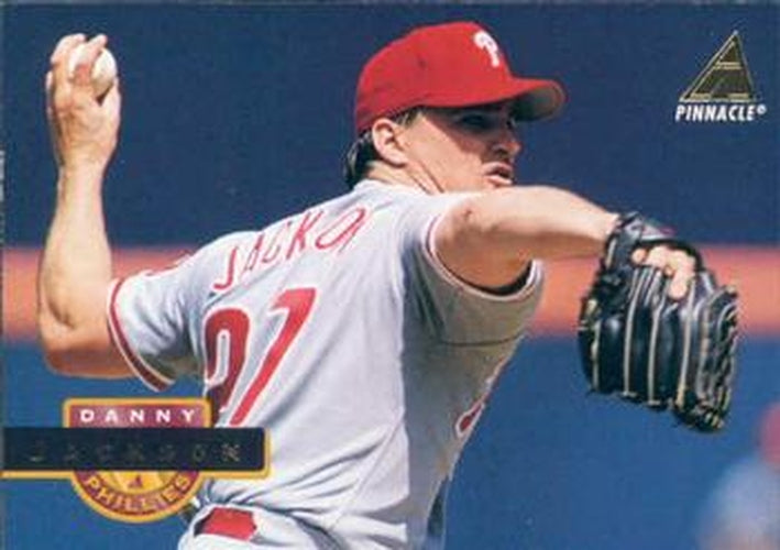 #144 Danny Jackson - Philadelphia Phillies - 1994 Pinnacle Baseball