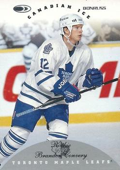 #144 Brandon Convery - Toronto Maple Leafs - 1996-97 Donruss Canadian Ice Hockey