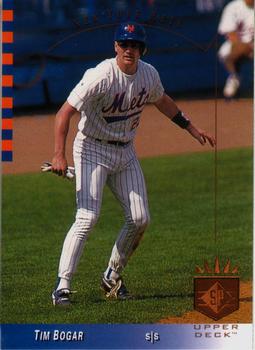 #145 Tim Bogar - New York Mets - 1993 SP Baseball