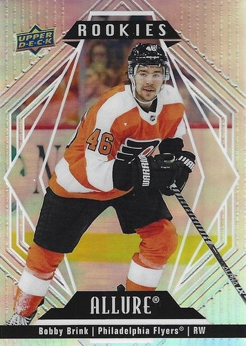 #145 Bobby Brink - Philadelphia Flyers - 2022-23 Upper Deck Allure Hockey