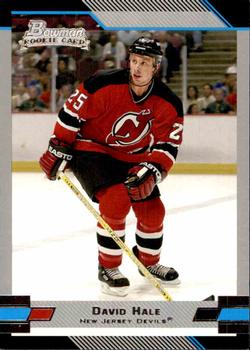 #145 David Hale - New Jersey Devils - 2003-04 Bowman Draft Picks and Prospects Hockey